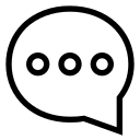 Bubble,Chat,Chatting,Comment,Message,Three dots,Typing